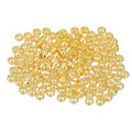 uxcell 200Pcs Round Crimp Beads, 3.5mm Metal Spacer Loose Beads Metal Clamp Ends Tiny Stoppers Bead for Bracelet Jewelry Making Craft DIY, Gold - color: Gold, size: 3.5mm