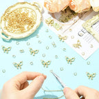 DanLingJewelry 200 pcs 304 Stainless Steel 19 Gauge Open Jump Rings 6mm for Jewelry Making Connectors Jewelry Finding Golden Color - color: 200 pcs - ф6mm δ 1mm - Golden