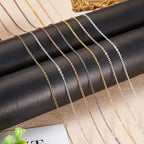 Cheriswelry 32.81Feet/10m Brass Twisted Chain Red Copper Soldered Curb Chain Iron Extender Link Chain 2.5x2x0.3mm for DIY Jewelry Making Mother’s Day Necklace Bracelet - color: Red Copper