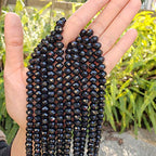 350pcs Czech Faceted Rondelle Crystal Glass Loose Beads 8mm Spacer Bulk Jet Black for DIY Craft Jewelry Making CCR823 - color: Jet Black, size: 8mm - 350pcs