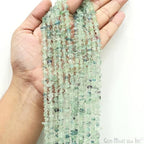 GM GemMartUSA Flourite Natural Raw Chip Beads Strands | Semi-Precious | AAA+ Quality 1 Strand 34” | DIY Bracelet Jewelry Making, Healing Crystal Craft| 4-6mm - Green-Color Gemstones (CHFL-70001) - color: Flourite (CHFL-70001)