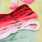 8 Skeins Mulberry Silk Floss Embroidery Thread Floss-Cross Stitch Threads China Silk Woven Jewelry Threads DIY Sewing Kits (06) - color: 06