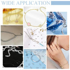 PH PandaHall 1860pcs 3 Colors Oval Jump Rings, 4x3mm 5x4mm 6.5x4.5mm 7x5mm Iron Open Rings Connectors Jewelry Findings for Earring Bracelet Necklace DIY, Antique Bronze/Golden/Silver