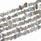 5-8mm Natural Labradorite Gemstone Chips Loose Beads Semi Precious for Jewelry Making DIY Handmade Craft Supplies 1 Strand per Bag Approxi 34" - color: labradorite Chips