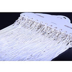 Snake Chain Necklace White Brightening 24pcs 925 Silver Plated 1.2mm DIY Shining Link with Lobster Clasps for Jewelry Making (20 inch, Shining White Brightening) - size: 20 inch