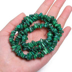 Chip Shell, 260pcs 5-8mm Irregular Shell Beads with Holes, Dark Green Shell & Jade Like Chip Beads for Jewelry Making - color: Dark Green