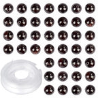 4mm 200pcs Natural Stone Round Beads Garnet Genuine Stone Beading Loose Gemstone DIY Charm Smooth Beads for Bracelets Necklaces Earrings Hole Size 1mm (Garnet 4mm) - color: Garnet, size: 4mm