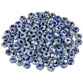 SUNYIK Sodalite Large Hole (6mm) Rondelle Loose Charms European Bead fits Bracelet,Jewelry Makings Pack of 20 - color: Blue-Sodalite, size: 14x8mm