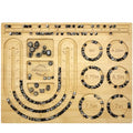 Petoysoso Bead Board for Jewelry Making, Bamboo Beading Board for Jewelry Bracelet Making, Bracelet Bead Board, Beading Trays Jewelry Design Mats for Bracelet, Necklace, Jewelry Making 15x11.5x0.5 in - size: Necklace-L