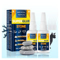 Meuvcol Stone Glue 100g - Marble Glue Heavy Duty for Granite, Artificial Stones & Tile | Clear Waterproof Stone Adhesive for Marble Repair & Craft Projects | Fast Drying, Strong, 6 Precision Nozzle - size: 100g, style: Stone Glue