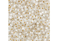 Miyuki Seed Bead 11/0 APX.22g - Cry. Silver Lined Semi-Frosted Japanese Glass Seed Beads - color: Cry. Silver Lined Semi-Frosted