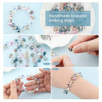 100Pcs Crystal Beads 8x10mm,Shiny Teardrop Shape Crystal Glass Beads,Faceted Crystal Beads Bulk for Jewelry Making,Necklace Bracelet Earring Phone Charms Strap DIY Craft(Mixed Colors) - color: Mixed Colors
