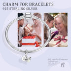 925 Silver Charms Pendants For Pandora Bracelet Golden charms Bead Safety Chain Clip set Heart Flower Animal Beads Family, Mom, Friend, Daughter, Birthday, Jewelry Gift - style: G-Glow in the Dark Firefly