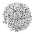 600PCS 6x6mm Square Acrylic Letter Beads G for Friendship Bracelets Jewelry Making, White Acrylic Cube Base with Black Alphabet Beads for DIY Crafts Bracelets Necklaces Key Chains Phone Lanyard - color: Letter G(Black on White)