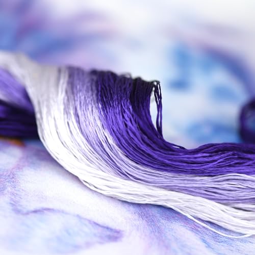 MIINGGUXIUYI Mulberry Silk Floss Embroidery Thread Floss-Cross Stitch Threads China Silk Woven Jewelry Threads DIY Sewing Kits (83) - color: 83