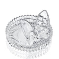 H&D HYALINE & DORA 4 Inch Butterfly Ring Holder Dish Butterfly Gifts for Women Glass Rings Tray Wedding Ring Holder Engagement Gifts - color: Butterfly