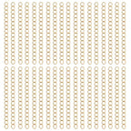Beebeecraft 1 Box 100Pcs Extension for Necklace Antique Golden 1.8~2 Inch Stainless Steel Curb Bracelet End Chain Jewelry Extenders Tail Chains for Jewelry Making DIY Crafts Anklets Key Chains - color: Antique Gold
