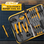 Hi-Spec 39pc Electronics Repair & Opening Tool Kit Set for Laptops, Phones, Devices, Computer & Gaming Accessories. Precision Small Screwdrivers with Pentalobe Bits for iPhones & MacBooks - size: 39pcs