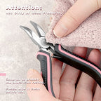 Mini Bent Nose Pliers with Smooth Jaws, 5 Inch Pink Tool for Women's Jewelry Making - style: Bent Nose Plier