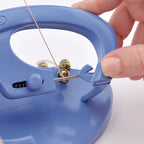 Beadalon Knot-A-Bead, Tabletop Knotter Tool, Blue