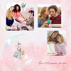 Love Family Friendship Graduation Mothers Nurses Day S925 Bead Pendant Charms for Pandora Bracelets Necklaces, Gifts Women, for Anniversary Birthday Valentines Day Christmas, Silver Gold - style: Friendship Triple Dangle Charms