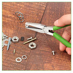 SPEEDWOX Mini Flat Nose Pliers Thin 5 Inches Small Duck Bill Pliers Fine Needle Nose Pliers Micro Chain Nose Pliers Precision Jewelry Making Hand Tools Professional Beading Hobby Work Craft - style: Flat Nose Pliers