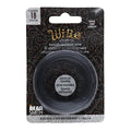 The Beadsmith Square Craft Wire - Medium Temper Beading Wire, Black Color, 18 Gauge, 7 Yards - color: Black, size: 18 Gauge, 7 Yard Coil