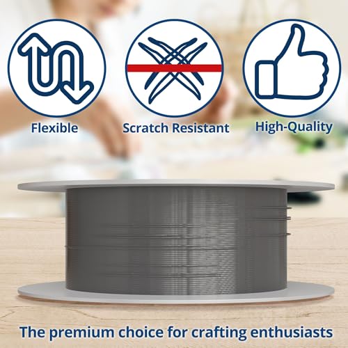 Soft Flex 49 Strand Stringing Wire - Flexible Braided - Medium 0.19 Diameter - Jewelry Making Bead Wire - Satin Silver - style: 10 Feet