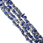 LAIDANLA Lapis Lazuli 400pcs Natural Chip Stone Beads 5-8mm Healing Crystal Irregular Gemstones Drilled DIY Loose Rocks Bead Crystal for Bracelet Earrings Necklace Jewelry Making Crafting - color: E-Lapis Lazuli