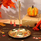 SANNIX 350pc Fall Charms, Thanksgiving Enamel Pumpkin Maple Leaf Turkey Autumn Charms for Jewelry Making, Bulk for Bracelets, Necklaces, Earrings, Craft Making - color: Fall Color