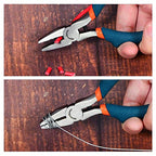 SPEEDWOX Mini Lineman's Pliers Thin Precision Jewelry Wire Cutters 4-1/2 Inches Multi Use Combination Pliers Convex Shoulder Small Side Cutters Micro Fine Linesman Plier Beading Tool Hobby Craft - style: Lineman's Pliers