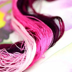 8 Skeins Mulberry Silk Floss Embroidery Thread Floss-Cross Stitch Threads China Silk Woven Jewelry Threads DIY Sewing Kits (14) - color: 14