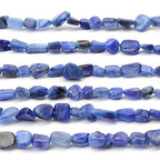 MJDCB Natural Irregular Shape Stone Beads 6-8mm kyanite Gemstone Energy Cured for Jewelry Making Necklaces - color: Kyanite