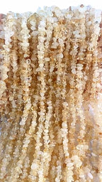 3-5mm Natural Citrine Gemstone Chips Loose Beads Semi Precious for Jewelry Making DIY Handmade Craft Supplies 1 Strand per Bag Approxi 32" - color: Citrine