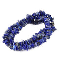 5-8mm 34 inches Natural Crystal Stone Beads for Jewelry Making Tumbled Drilled Irregular Gravel Gemstones Chips Stone Beads by Strand (Blue Lapis Lazuli) - color: Blue Lapis Lazuli