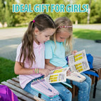 Chilpals Friendship Bracelet Making Kit for Girls 8-12, DIY String Bracelet Maker & Jewelry Craft Kits - Innovative Leg-Strap Design, Birthday Gifts Ideas for Kids Ages 7 8 9 10 Year Old (Purple) - color: Purple