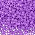 QPIXVB Pony Beads, 1100pcs, Plastic, Small, Barrel Shaped, Purple, for Jewelry Making, Hair Braids, Crafts - color: purple beads