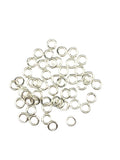 50pcs 925 Sterling Silver Open Jump Rings, 16 Gauge 5.7mm OD/3.2mm ID Made in USA by CRAFT WIRE - size: 5.7mm OD/3.2mm ID