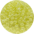 400pcs 8mm Acrylic Crackle Beads - Round Crystal Acrylic Craft Beads with Hole for Jewelry Making - Bracelets, Necklaces - Yellow - color: 20-yellow, size: 8MM