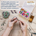 BeadHobby Soft Flex 26 Gauge Craft Wire - 27 Meters - Jewelry Wire with Tarnish Resistant Silver Plating - style: Bronze