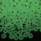 200PCS Letter Beads Glow in The Dark 4x7mm Acrylic Alphabet Letter X Beads for Jewelry Making Bracelet - color: X-200PCS