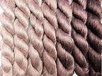 100% Nature Mulberry Handmade Embroidery Silk Thread Woven Jewelry Accessory Artificial Flowers Cross Stitch Floss DIY Sewing Kits 7 Gradient Colors 110m Each (23) - color: 23