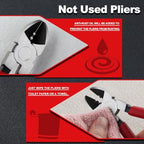 6 Inch Diagonal Cutting Pliers with Wire Stripping Holes Precision Side Cutter Sharp Diagonal Cutters Compact Wire Cutters Floral Wire Cutter for Crafting Wire Plastic Floral Cutting - style: Diagonal Cutting Pliers