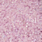 John Bead 25g Cylin Beads Violet Glow in Dark AB 11/0 Glass Cylindrical Seed Beads for Jewelry Bracelets Necklaces Earrings Making Embroidery - color: Violet Glow in Dark AB