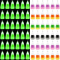 Augshy 64 Pcs Candy Corn Charms, Resin Candy Corn Beads Ornament Glow in The Dark Luminous Fake Corn Pendant for Halloween Thanksgiving Fall Autumn DIY Crafts Bracelet Necklace Jewelry Making - style: Candy Corn Style