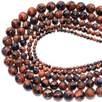 6mm Blue Gold Sand Stone Mixed Sandstone Beads Round Semi Precious Gemstone Loose Beads for Jewelry Making 14"(60-62pcs/strand) - color: Mixed Sandstone, size: 6mm