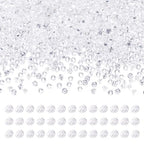 Fashewelry 1000Pcs Crystal Clear Cubic Zirconia Faceted Rhinestone Cabochons 2mm Mini Pointed Back Diamante Gems for Nail Art Craft Replacing Jewelry - color: Clear, size: 2mm-Zirconia