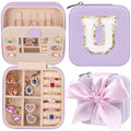 CHMI Purple Jewelry Box, Travel Jewelry Organizer, Women's Gifts - Birthday, Christmas - color: Purple, size: U