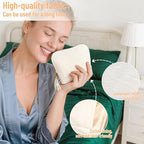 LOTOFUN Small Travel Jewelry Case: 5-Layer Individual Pouch Soft Velvet Bag Organizer With Zipper For Bracelets Bangles Protect From Tangle Scratch For Travelers Fashion Enthusiasts(Cream White) - color: Cream White