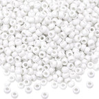 1000 Pcs White Pony Beads for Jewelry Making - Christmas & Friendship Bracelets, DIY Bracelet & Necklace - 6x9mm - color: White
